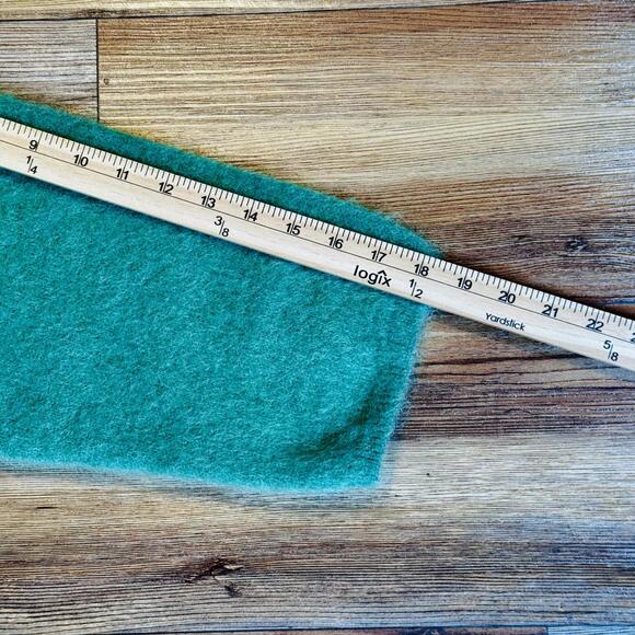 H&M Edition Oversized Mohair-Blend Sweater Green L/XL - Picture 8 of 9